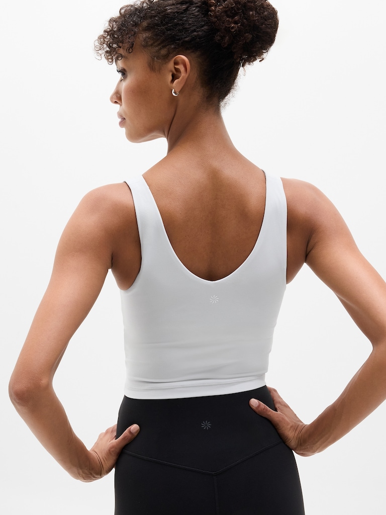 Transcend V-Neck Crop Sports Bra D-DD