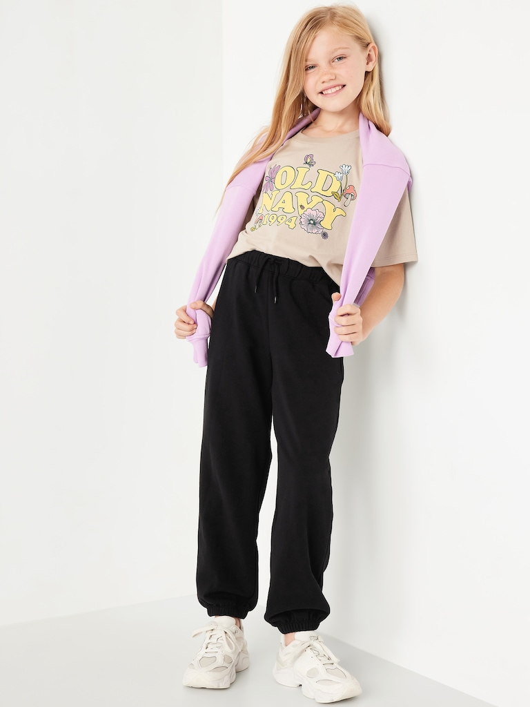 Favorite Fleece High-Waisted Jogger Sweatpants for Girls