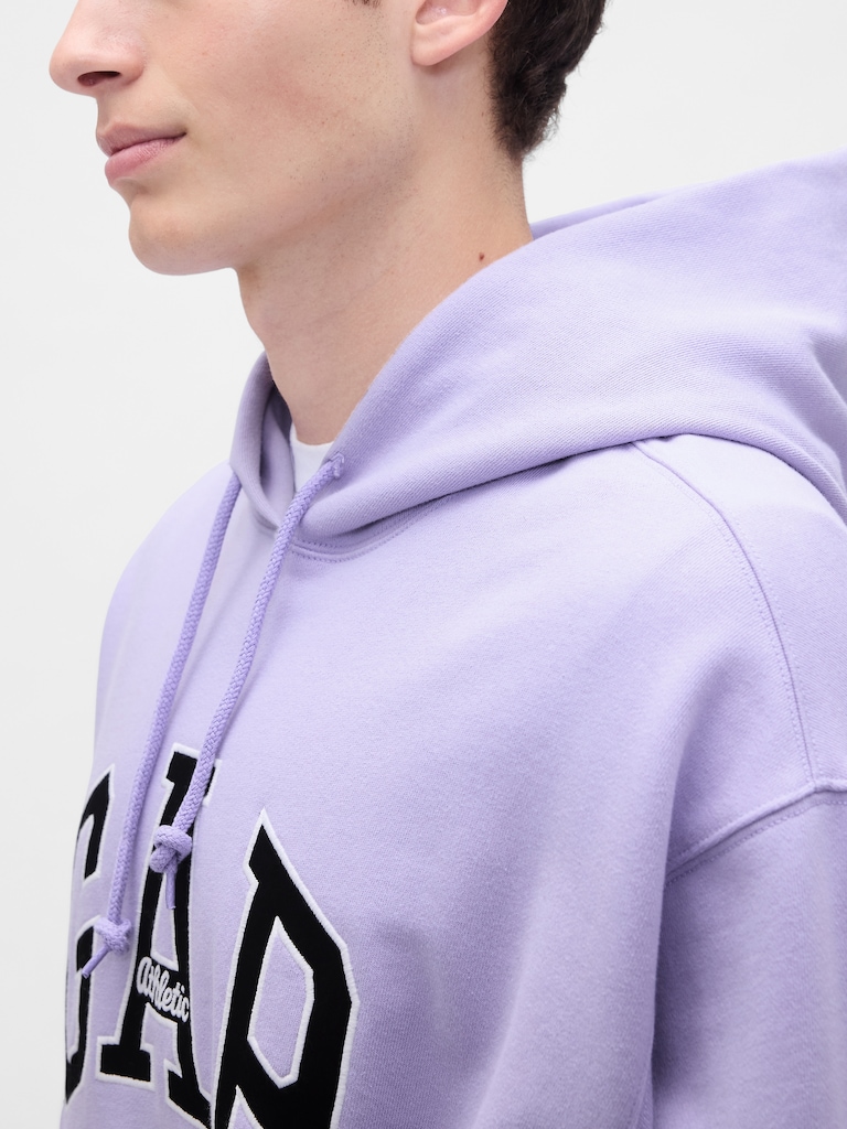 Heavyweight Gap Athletic Logo Hoodie