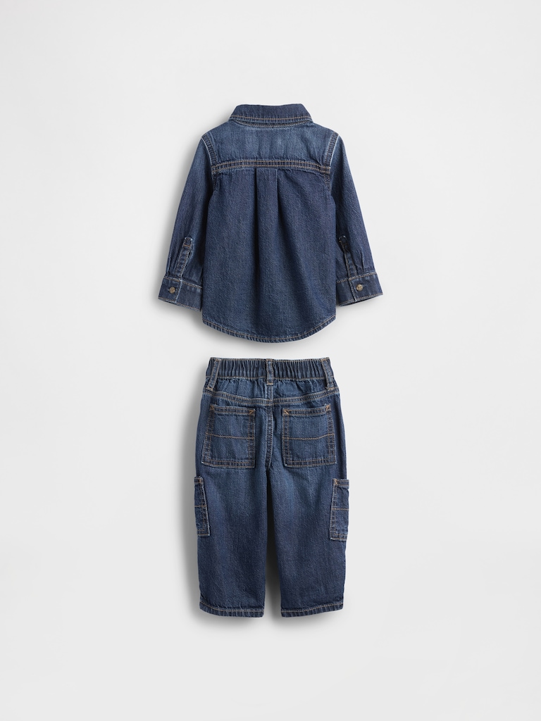 Baby Denim Outfit Set