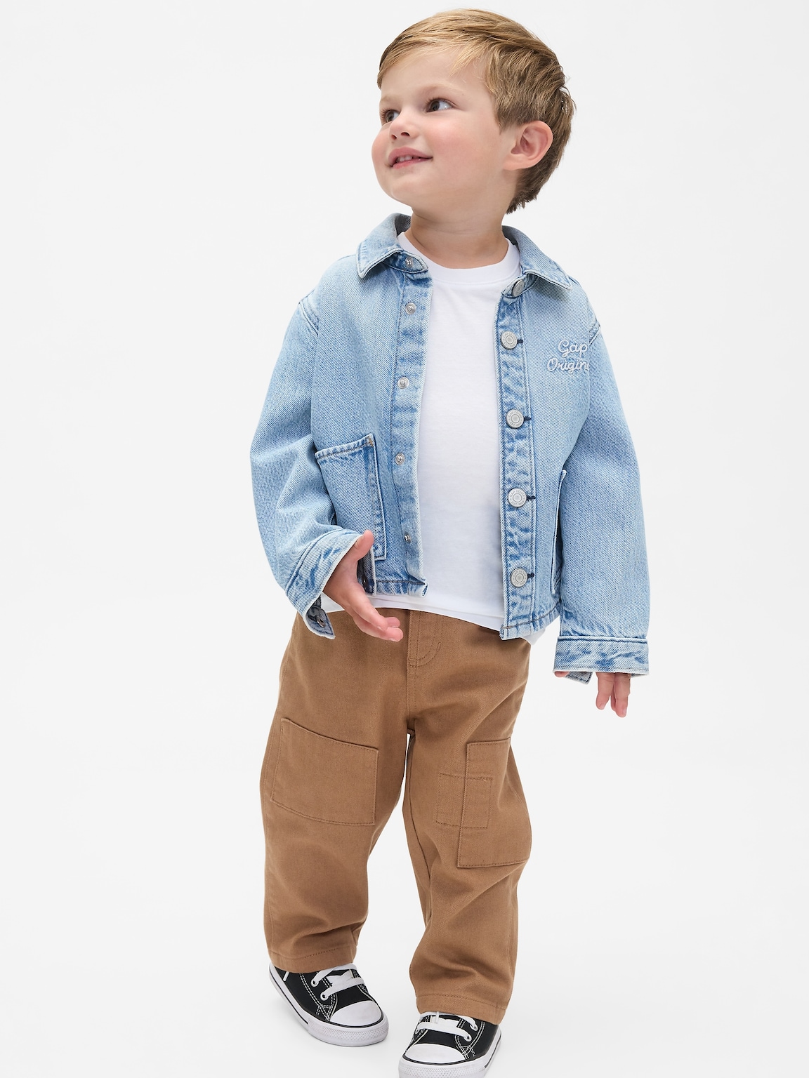 Baby & Toddler Pull-On Barrel Pants