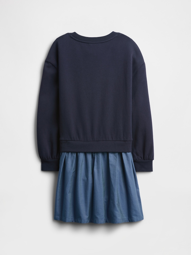 GapKids × Disney Oversized Sweatshirt Dress