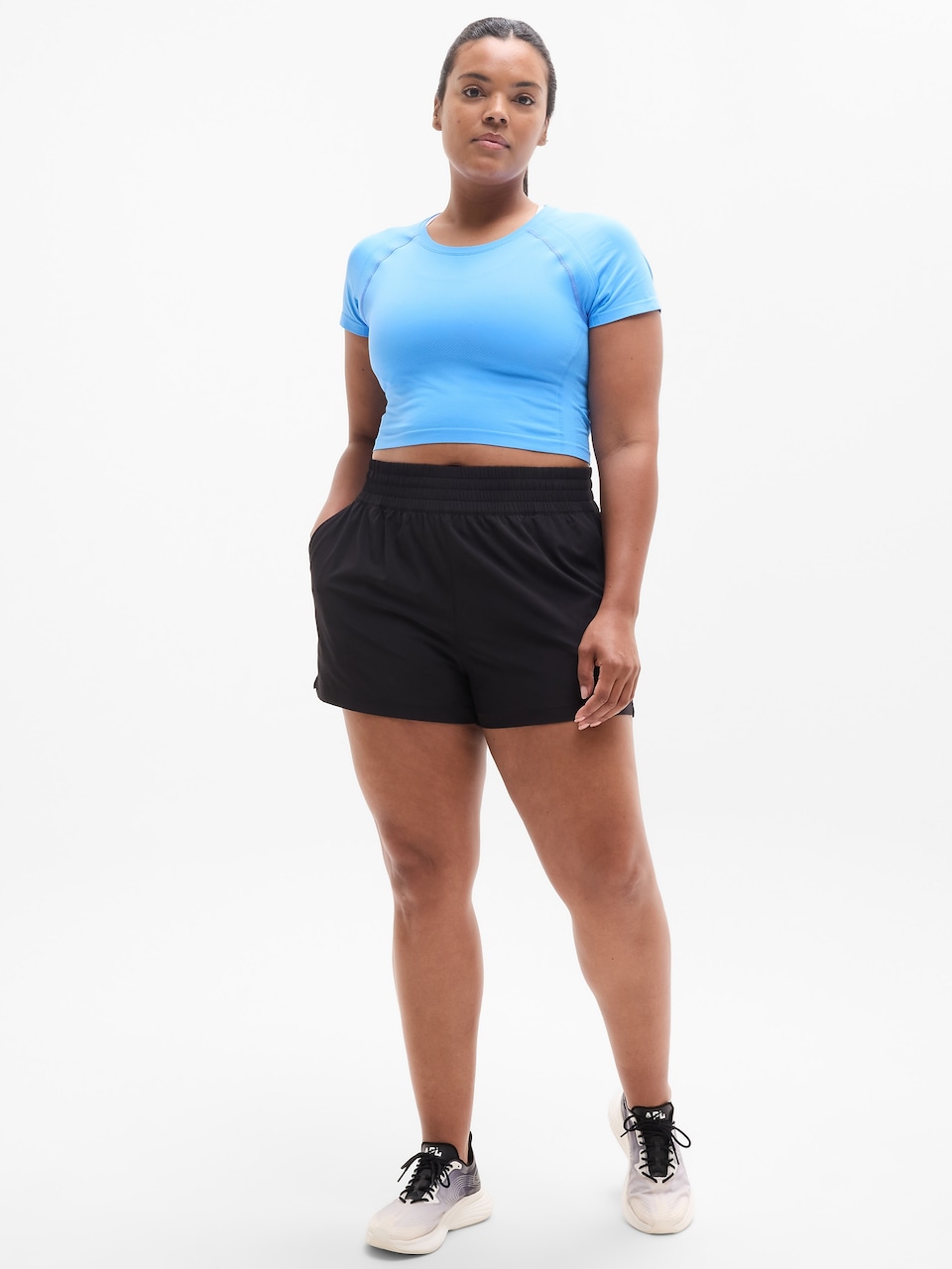 Momentum Flex Crop Tee