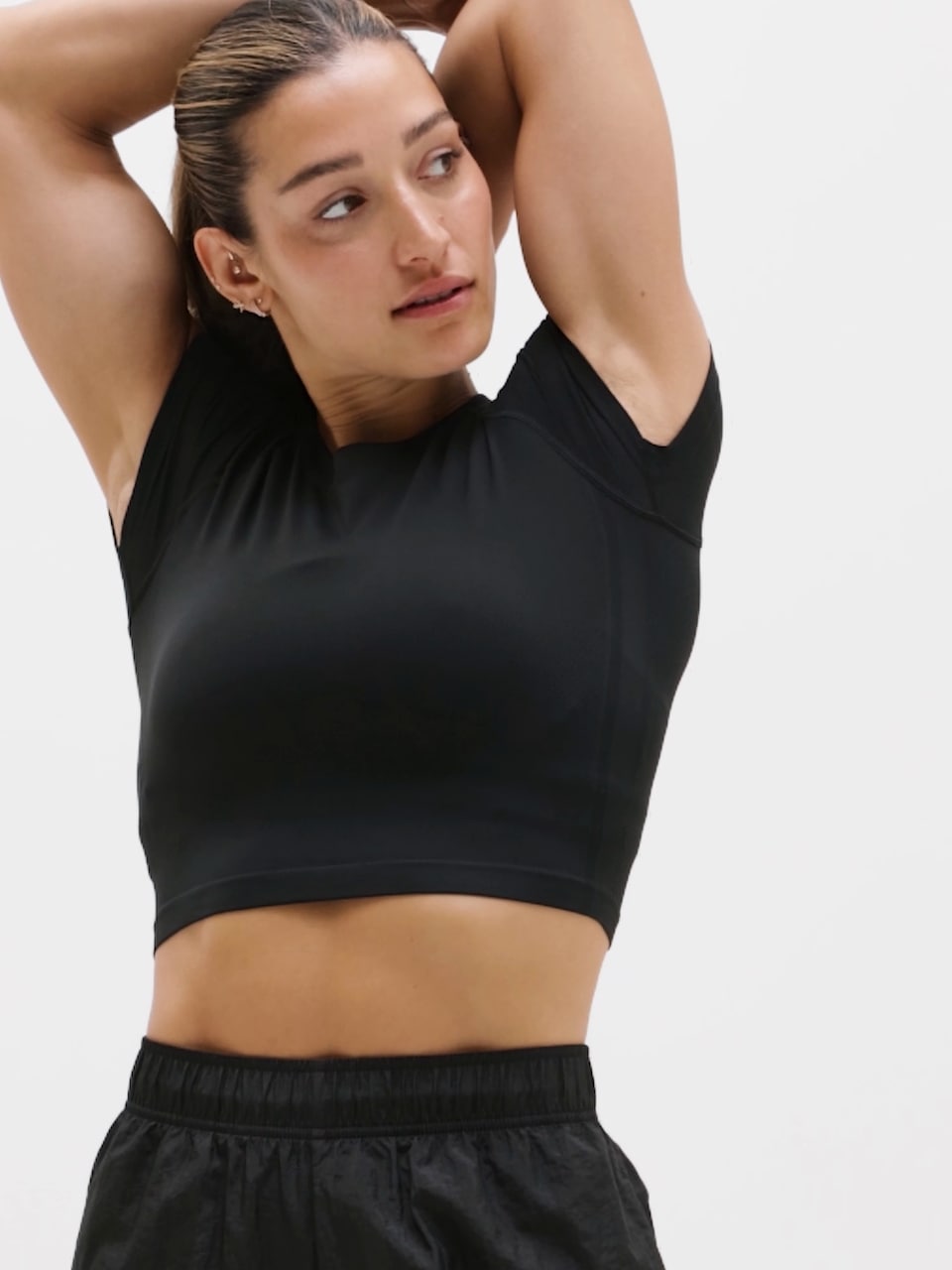 Momentum Flex Crop Tee