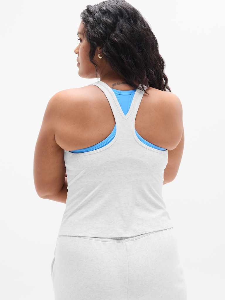 Signature Rib Y Back Tank