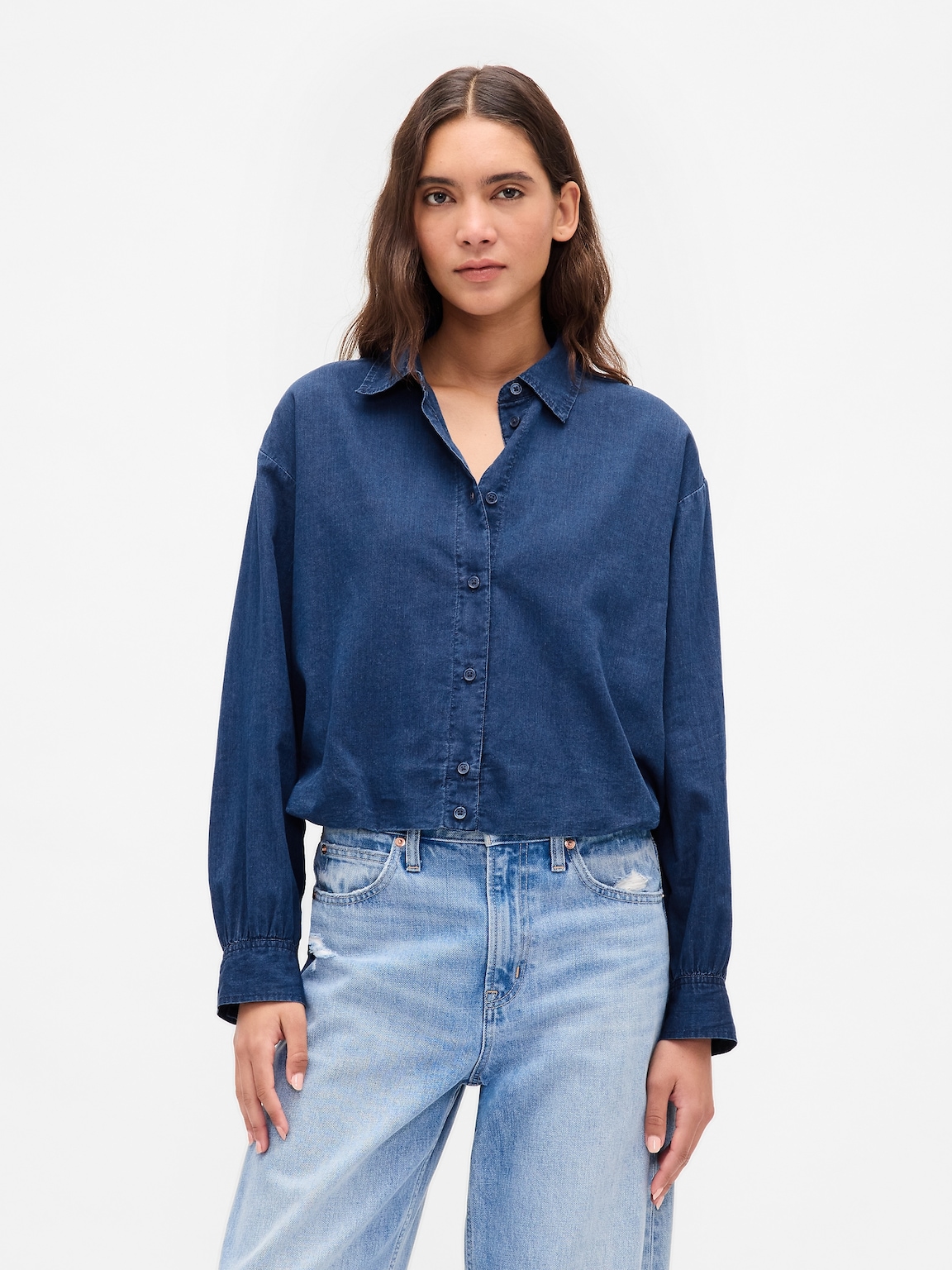 Bubble Hem Shirt