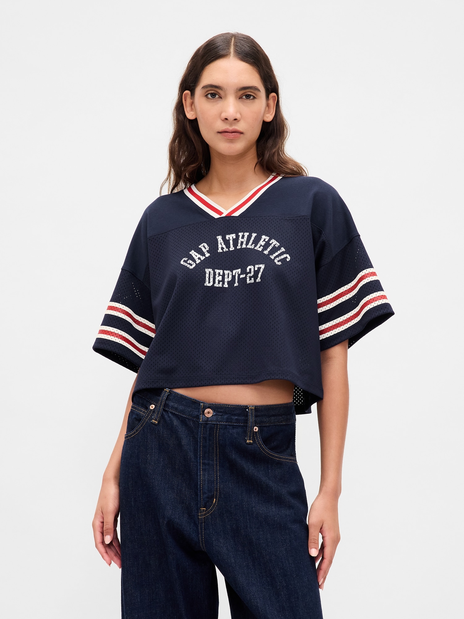 Organic Cotton Crop Jersey T-Shirt | Gap