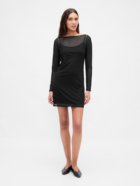 chinese dress ladies GAP Womens Short Sleeve Splitneck Midi Dress Black XS at Amazon Women's  Clothing store main image 1