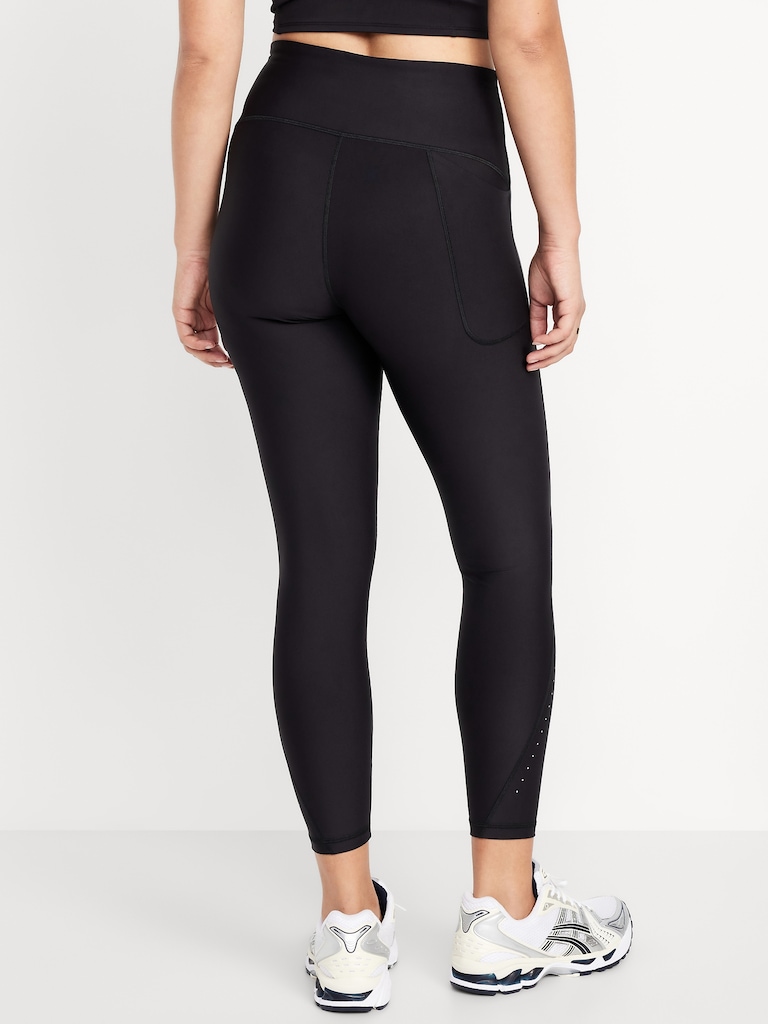 High-Waisted PowerSoft Train 7/8 Run Leggings