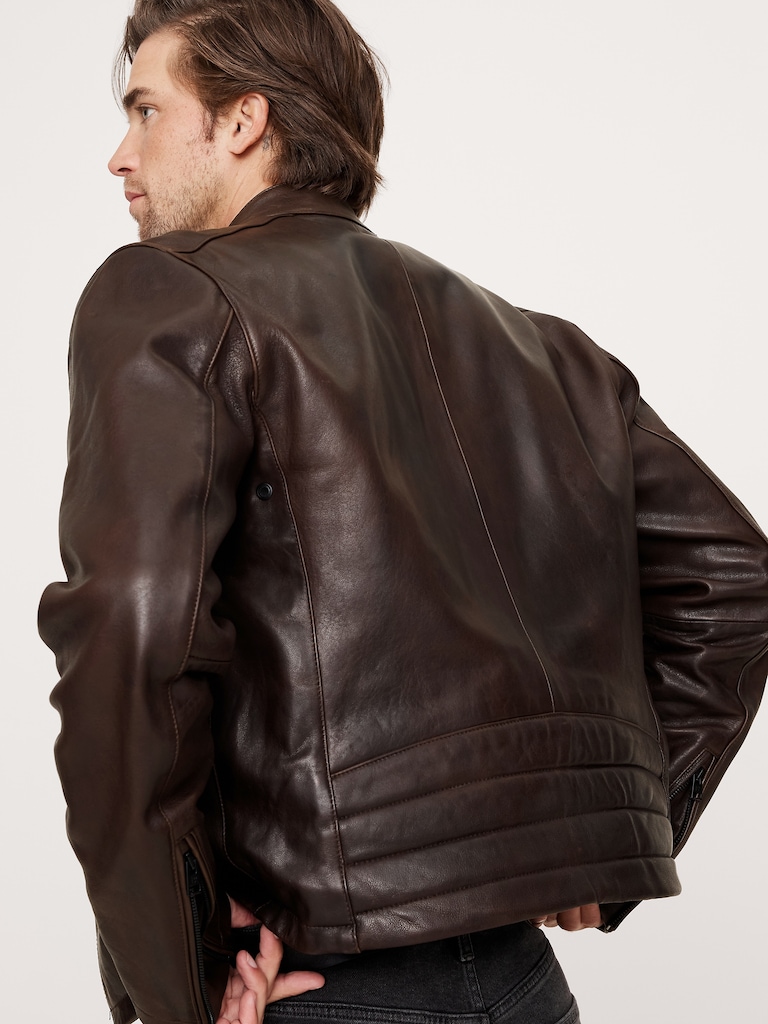 Leather Biker Jacket