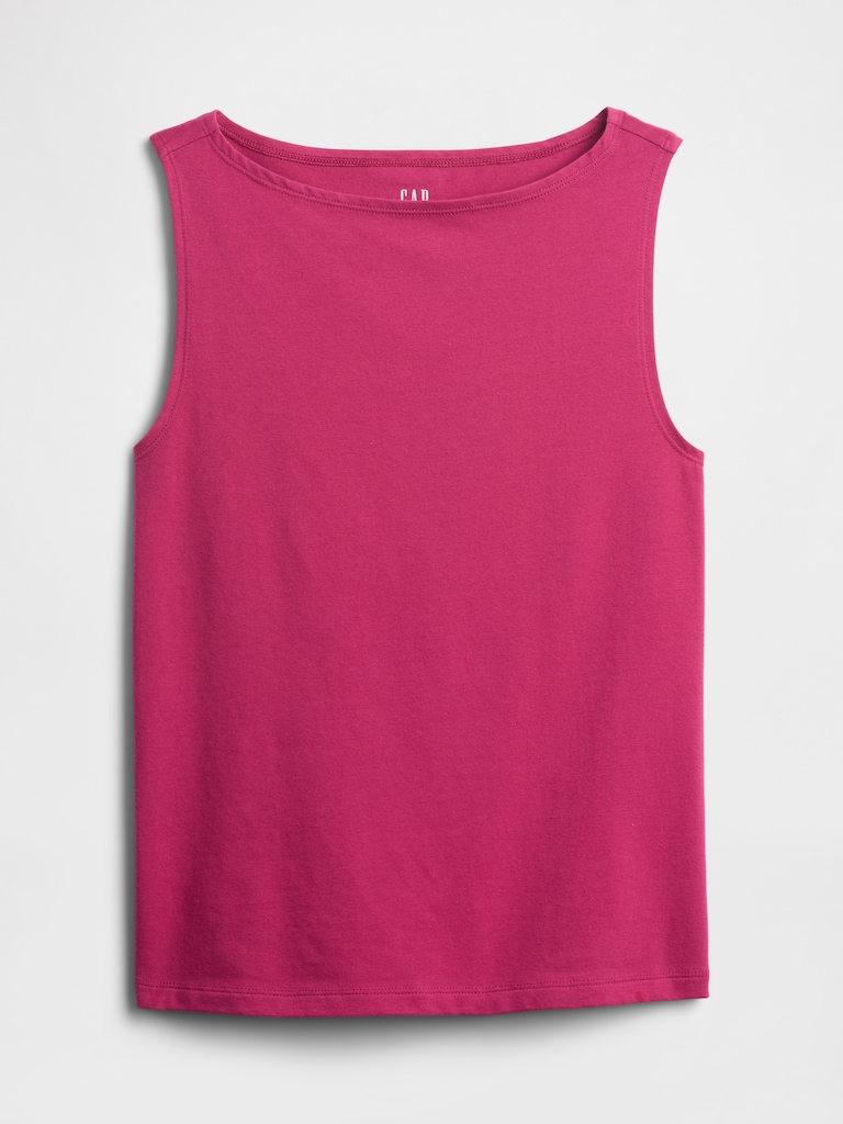 Boatneck Tank Top