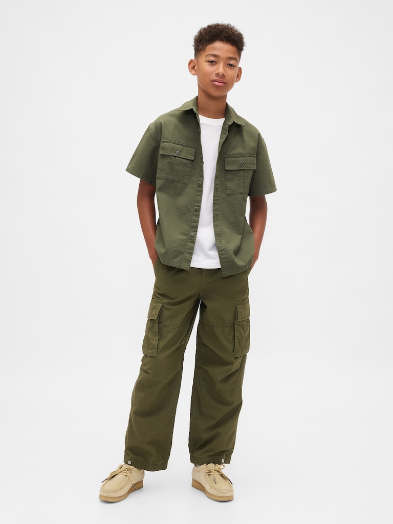 Kids Ripstop Utility Shirt