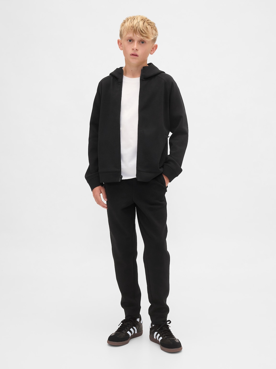 Kids GapFit Tech Quick-Dry Zip Hoodie