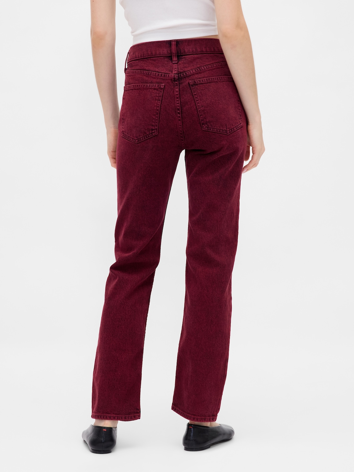 High Rise '90s Straight Jeans