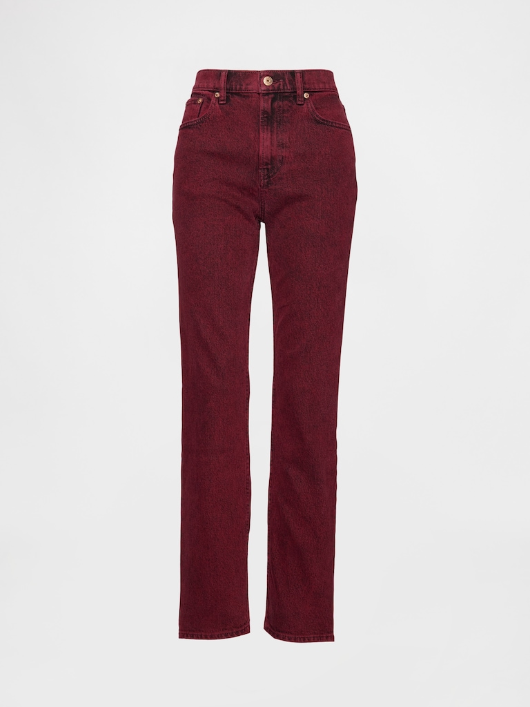 High Rise '90s Straight Jeans