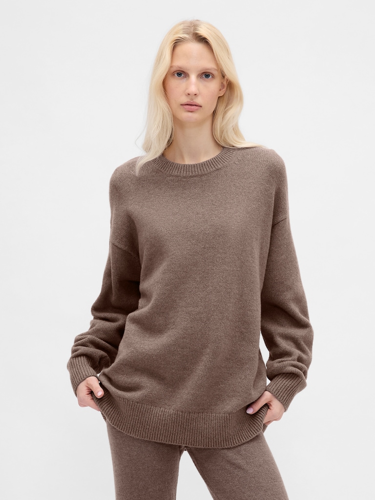 CashSoft Oversized Boyfriend Sweater