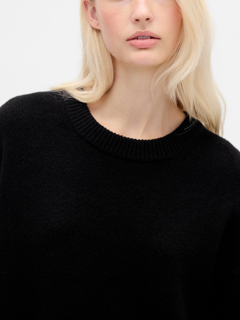 CashSoft Oversized Boyfriend Sweater