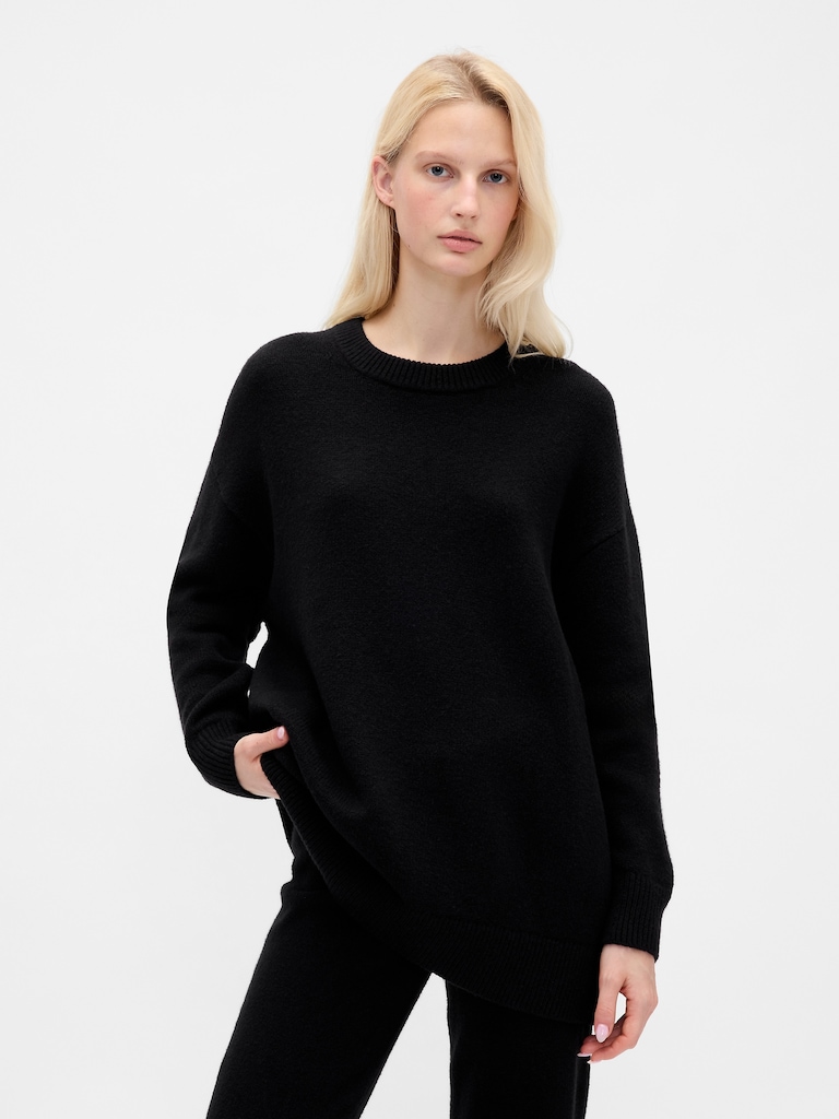 CashSoft Oversized Boyfriend Sweater