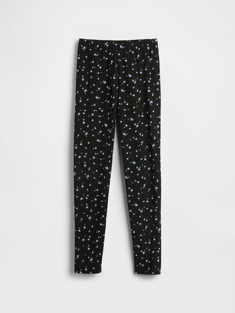 Kids Floral Leggings