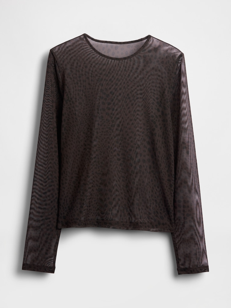 Mesh Crop T-Shirt