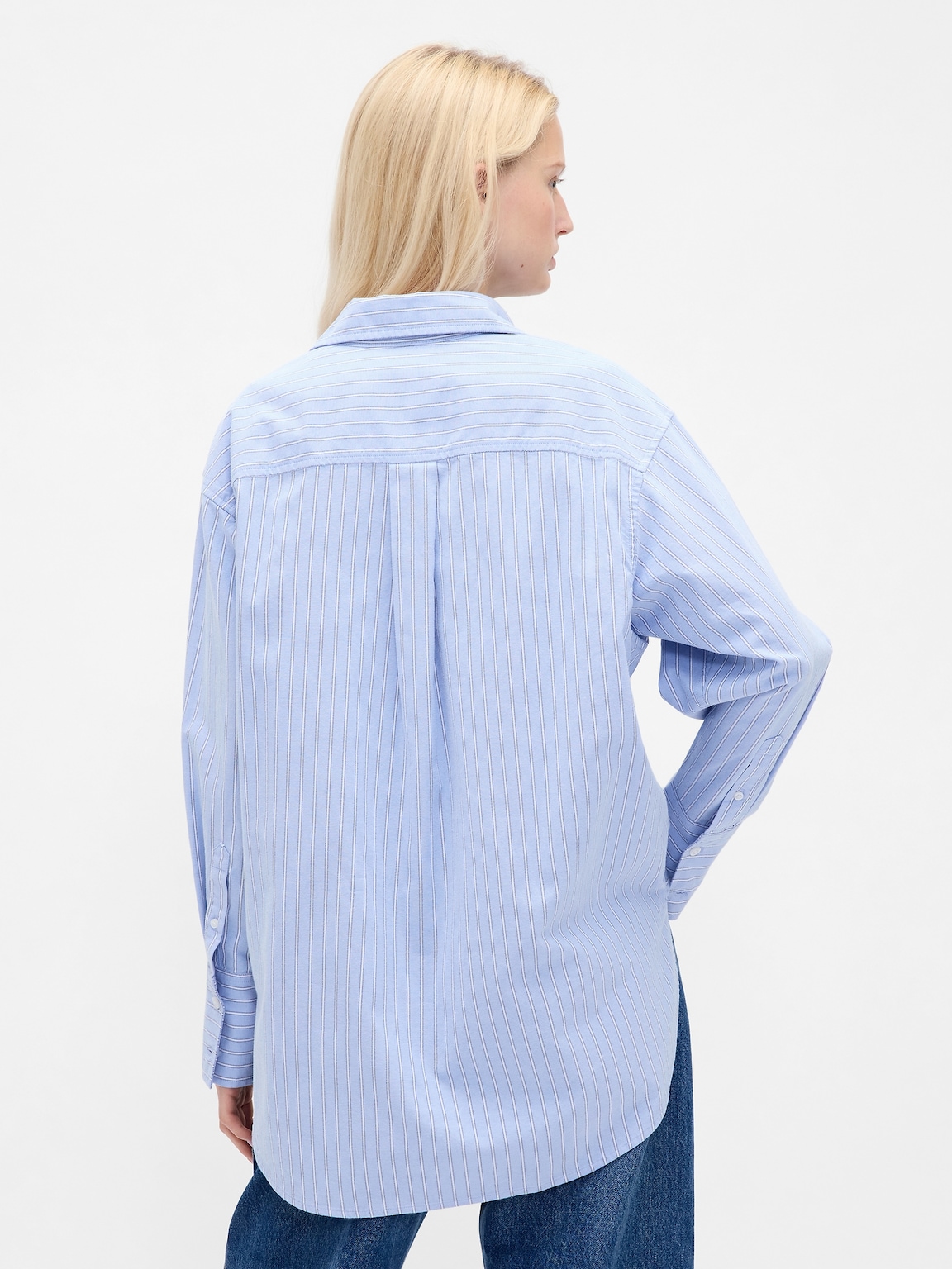 Organic Cotton Oxford Big Shirt