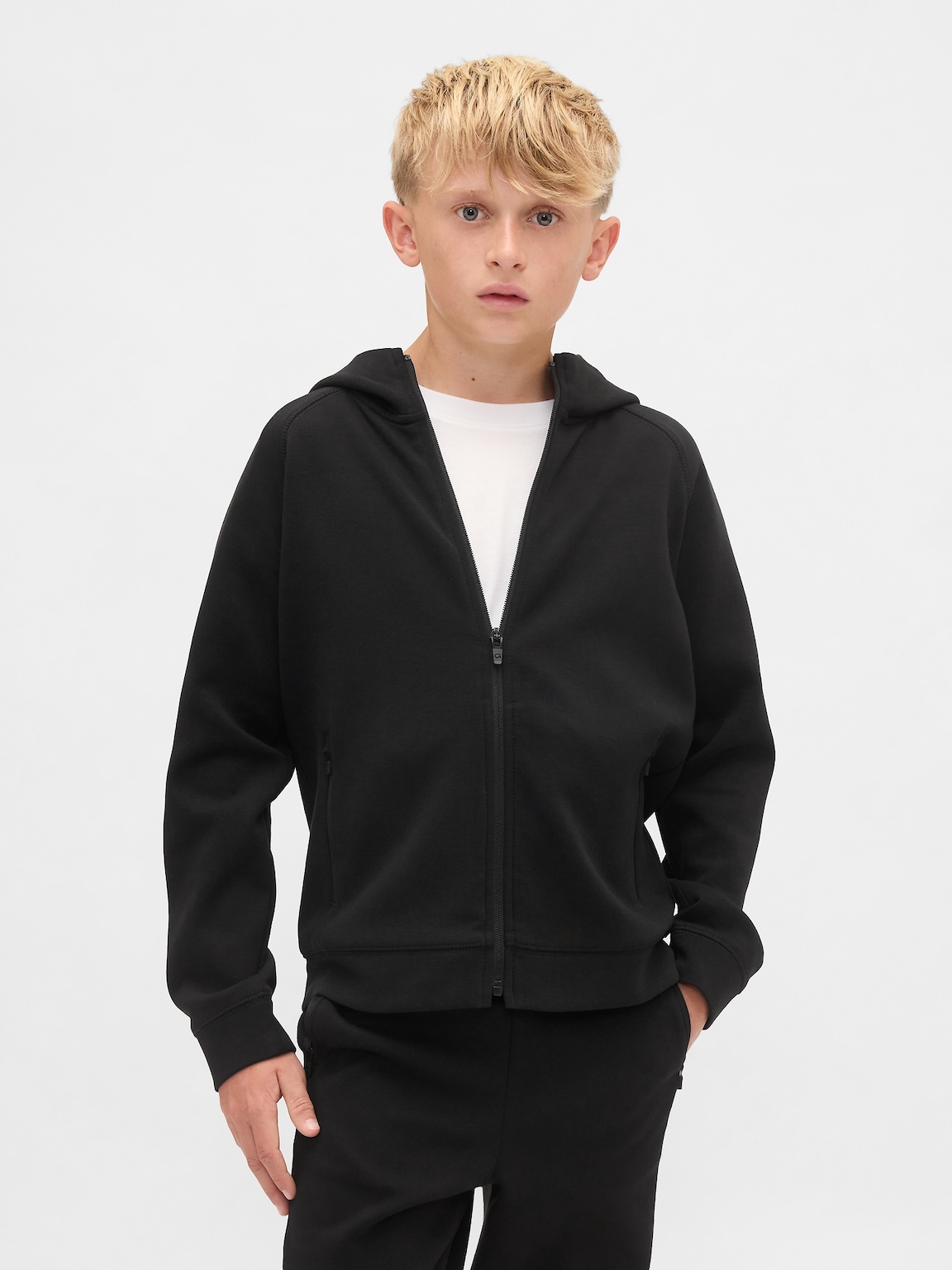 Kids GapFit Tech Quick-Dry Zip Hoodie