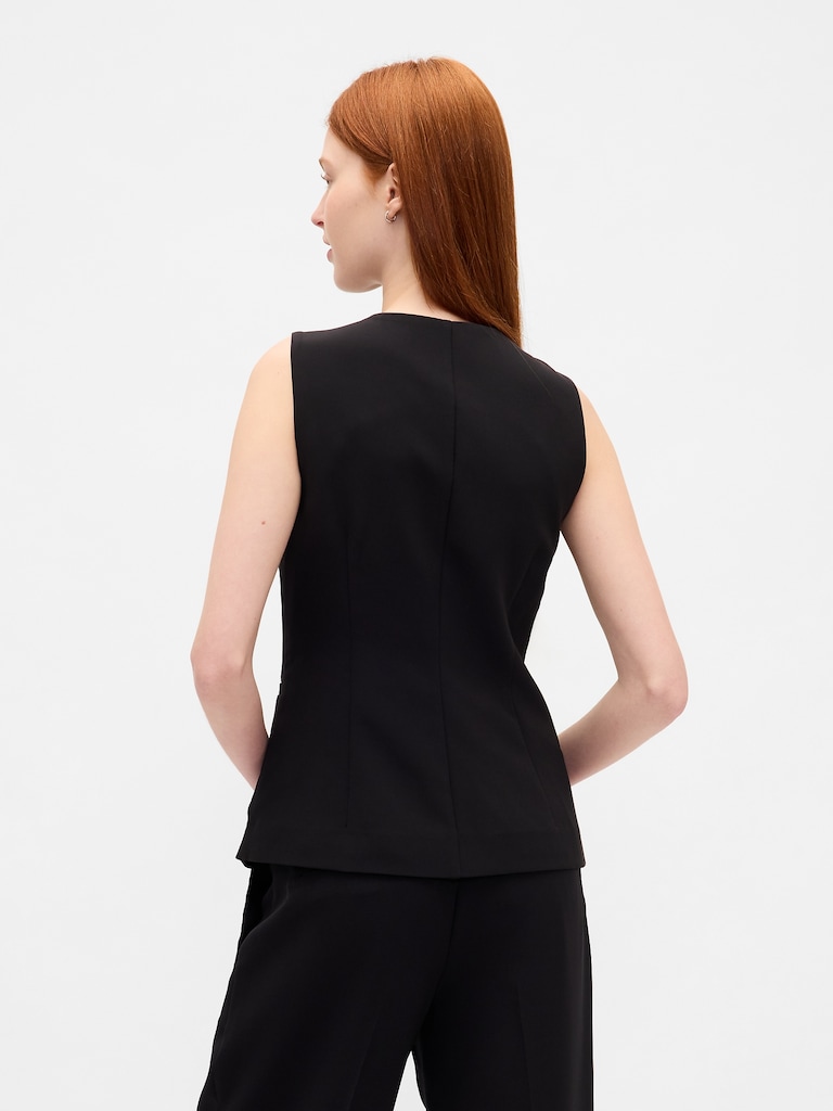 High-Neck Vest