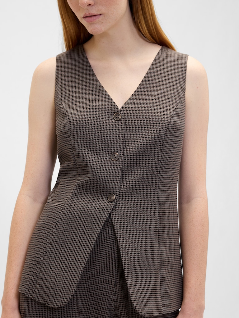 Recycled Longline Vest