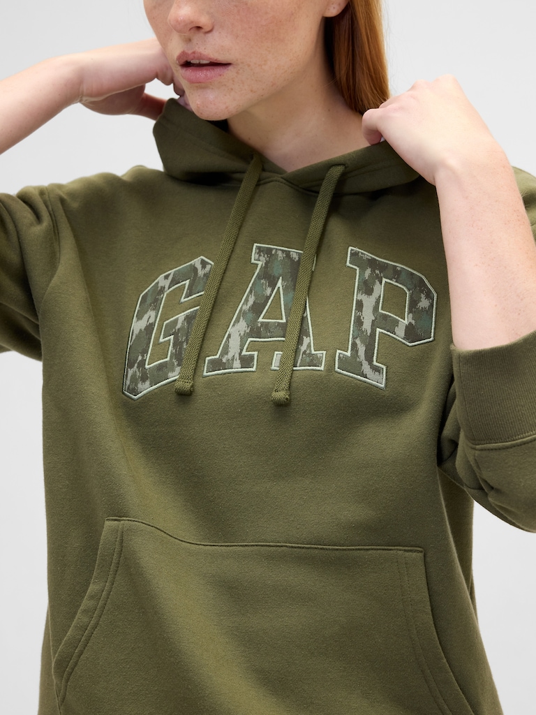 Relaxed Gap Logo Hoodie