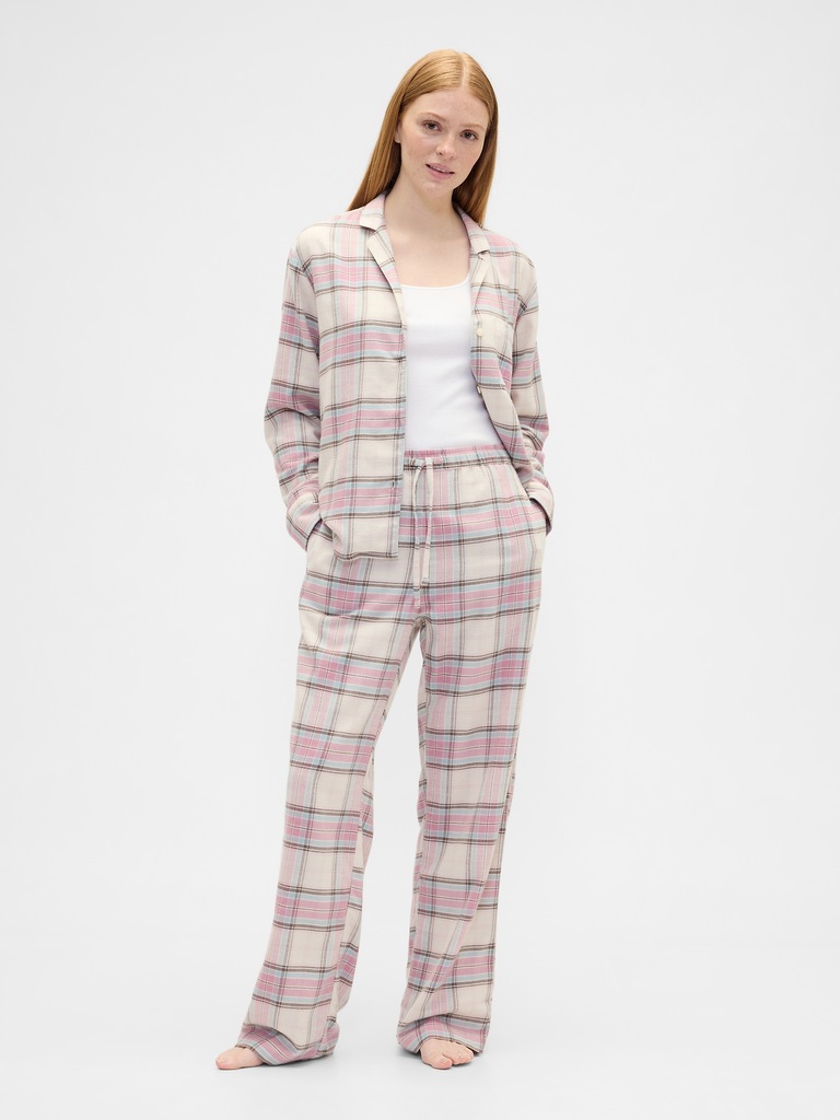 Flannel Pull-On PJ Pants