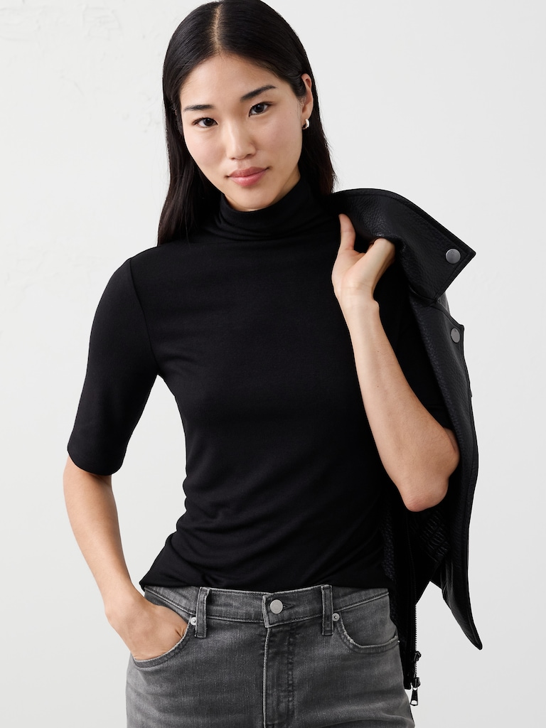Soft Luxe Turtleneck Top
