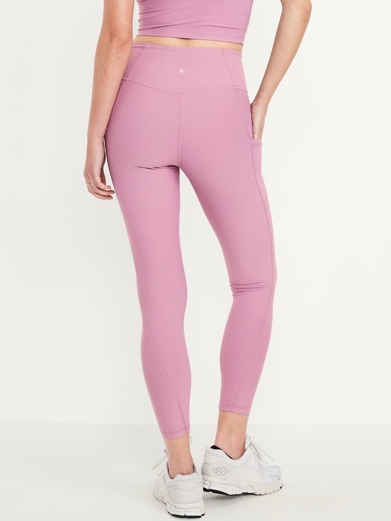 High-Waisted PowerSoft 7/8 Pocket Leggings