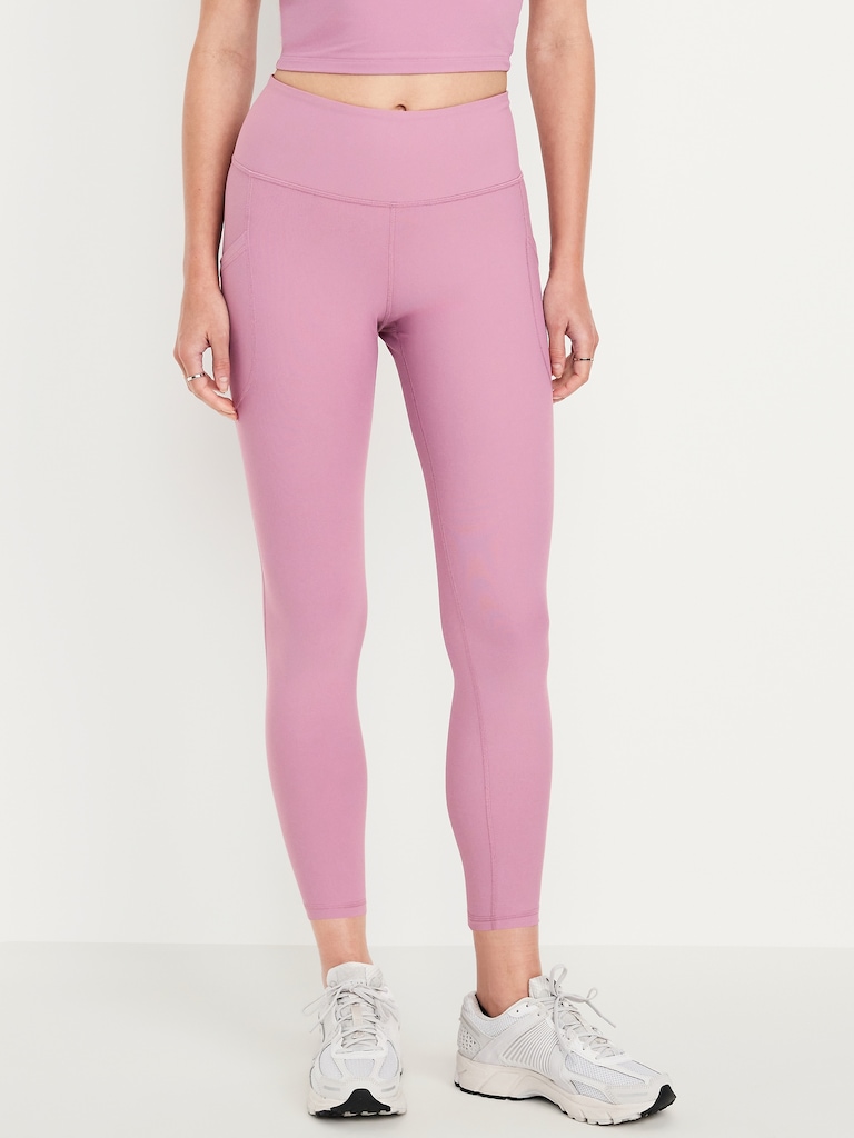 High-Waisted PowerSoft 7/8 Pocket Leggings