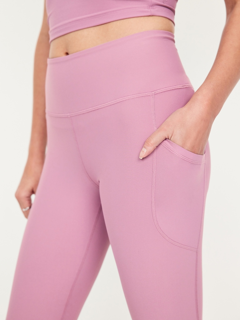 High-Waisted PowerSoft 7/8 Pocket Leggings
