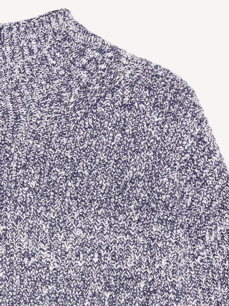 SoSoft Cropped Mock-Neck Sweater