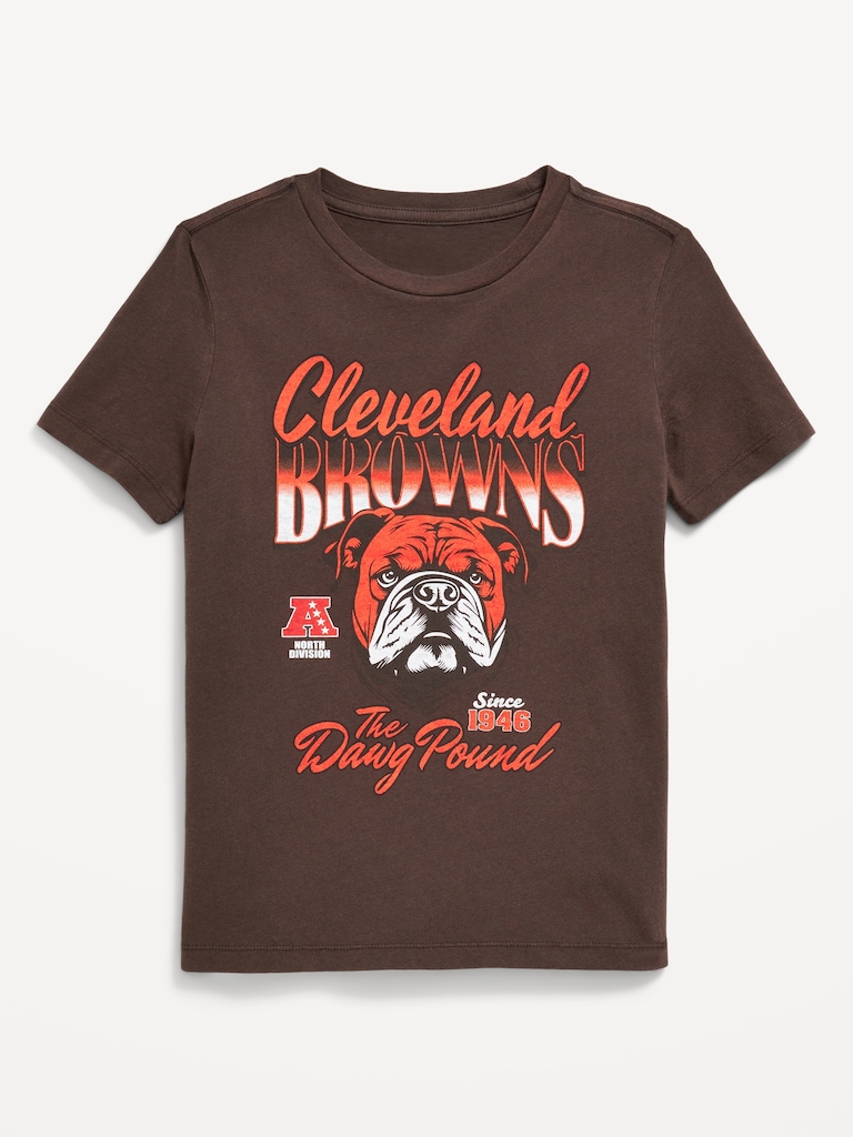 Cleveland Browns Gender-Neutral Graphic T-Shirt for Kids