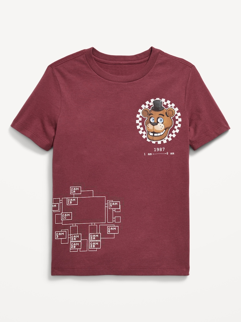 Five Nights at Freddy's™ Gender-Neutral Graphic T-Shirt for Kids