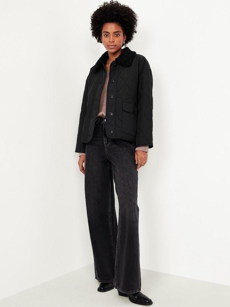 Quilted Nylon Jacket