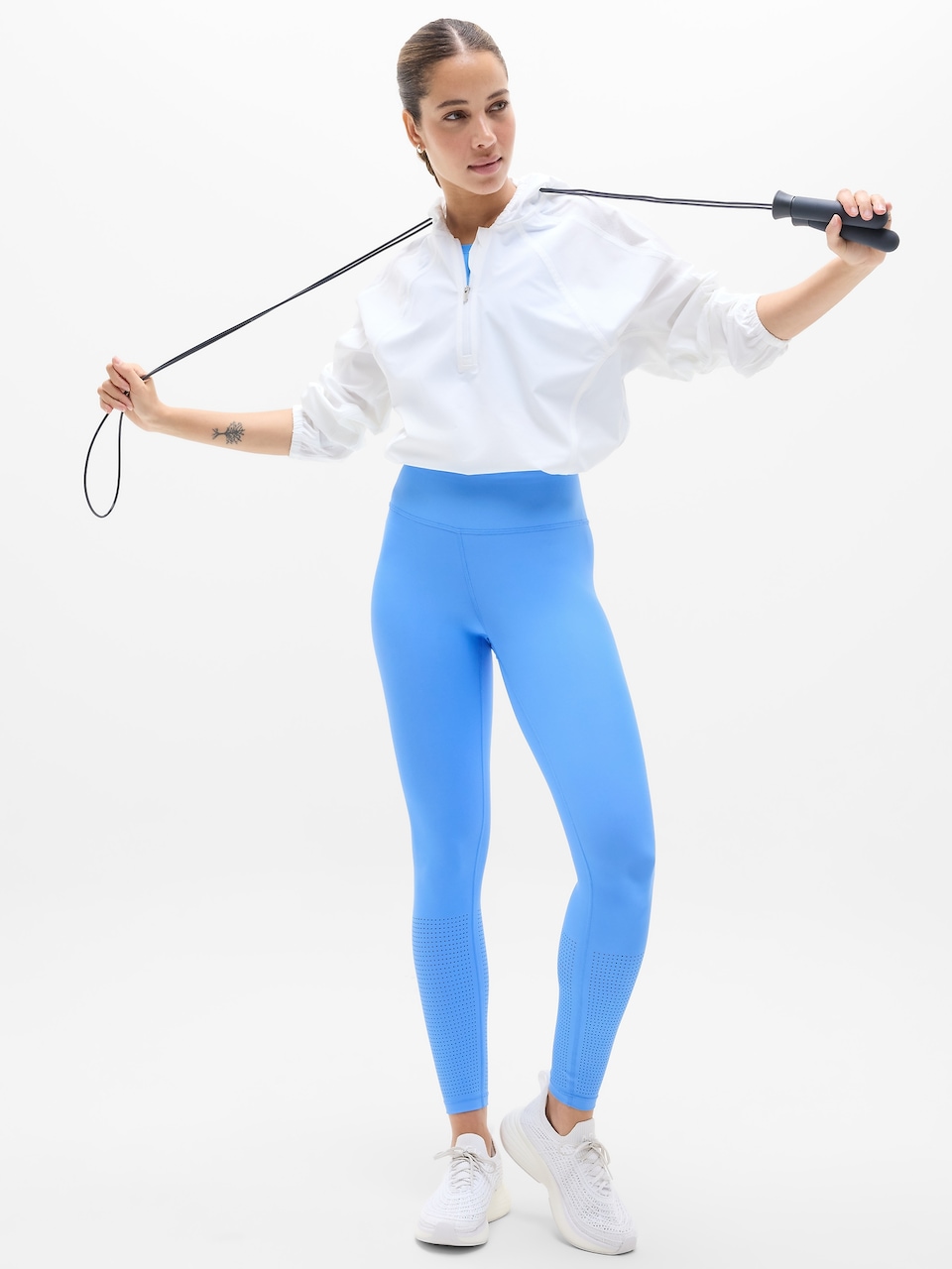 Interval High Rise Perforated Legging