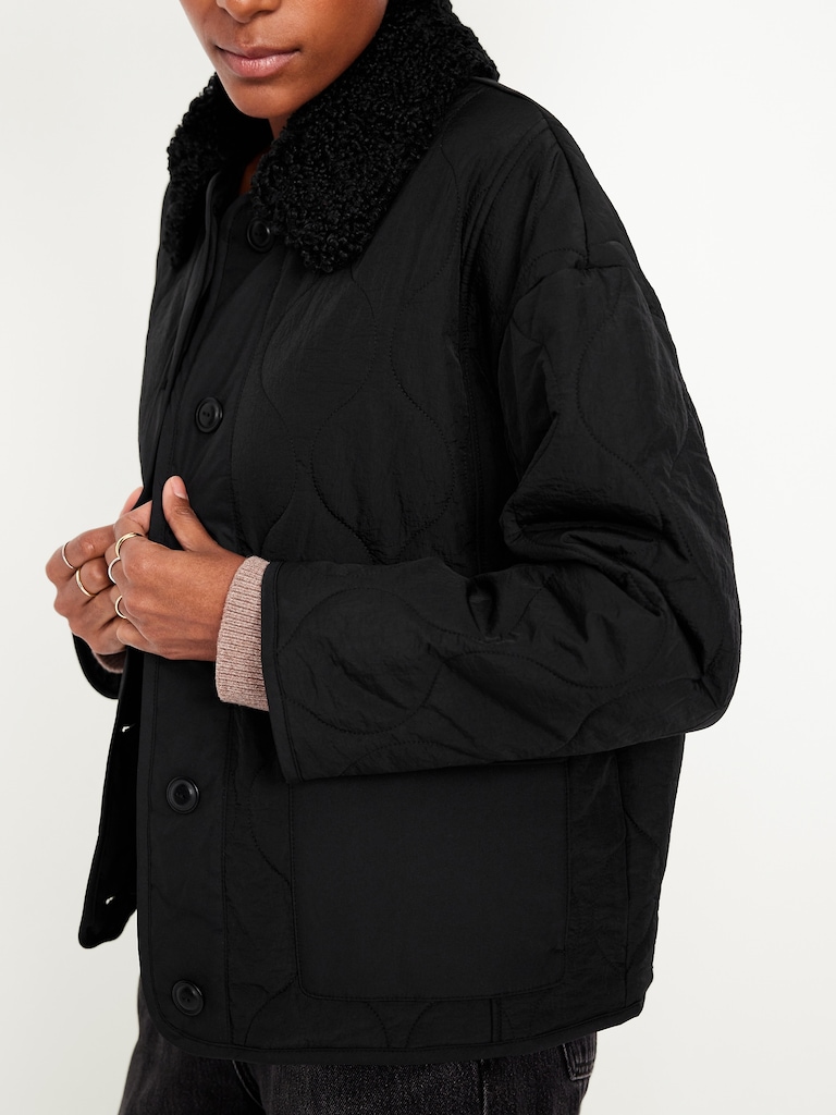 Quilted Nylon Jacket