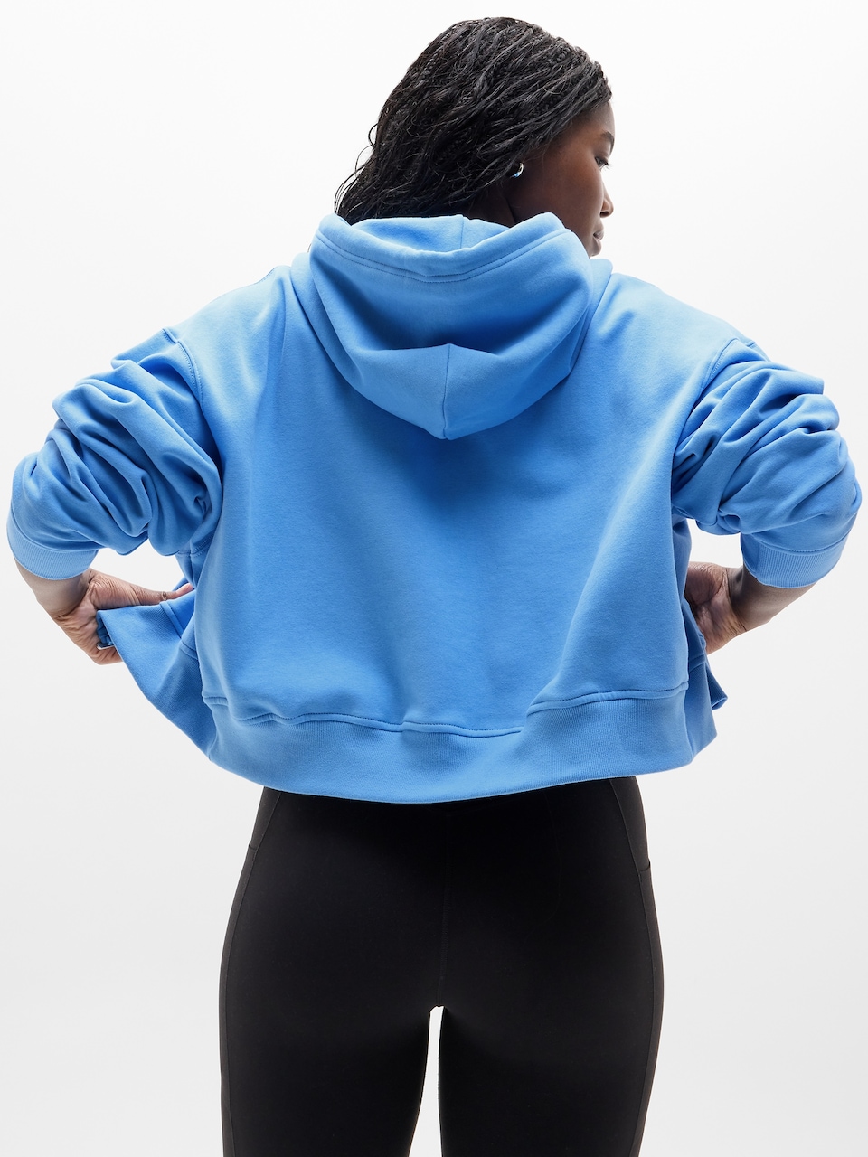 Forever Fleece Crop Full Zip