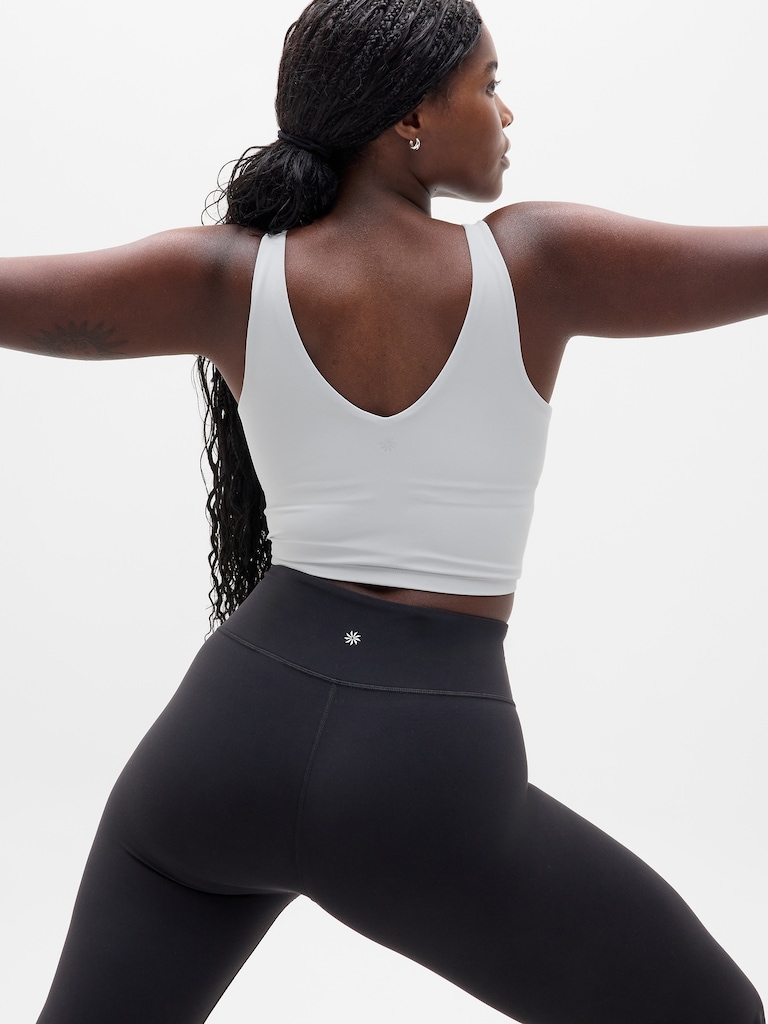 Transcend V-Neck Crop Sports Bra A-C