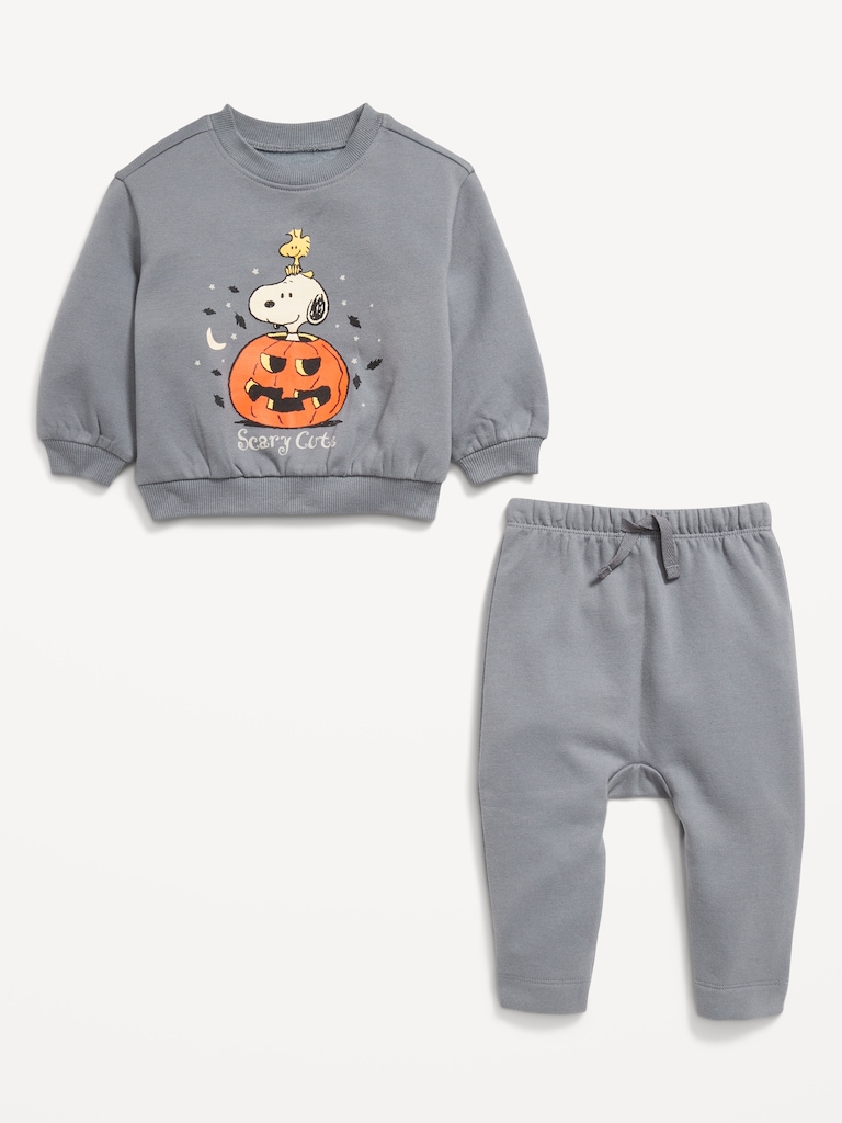 Peanuts™ Snoopy Graphic Sweatshirt and Pants Set for Baby