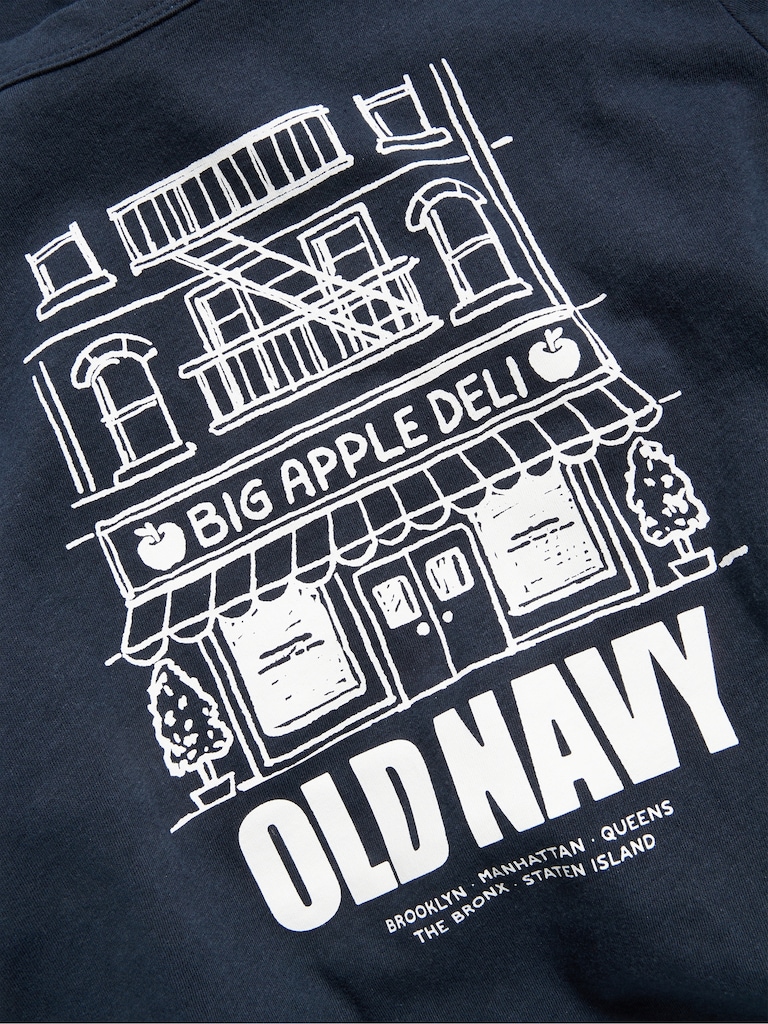 EveryWear Crew-Neck Logo-Graphic T-Shirt