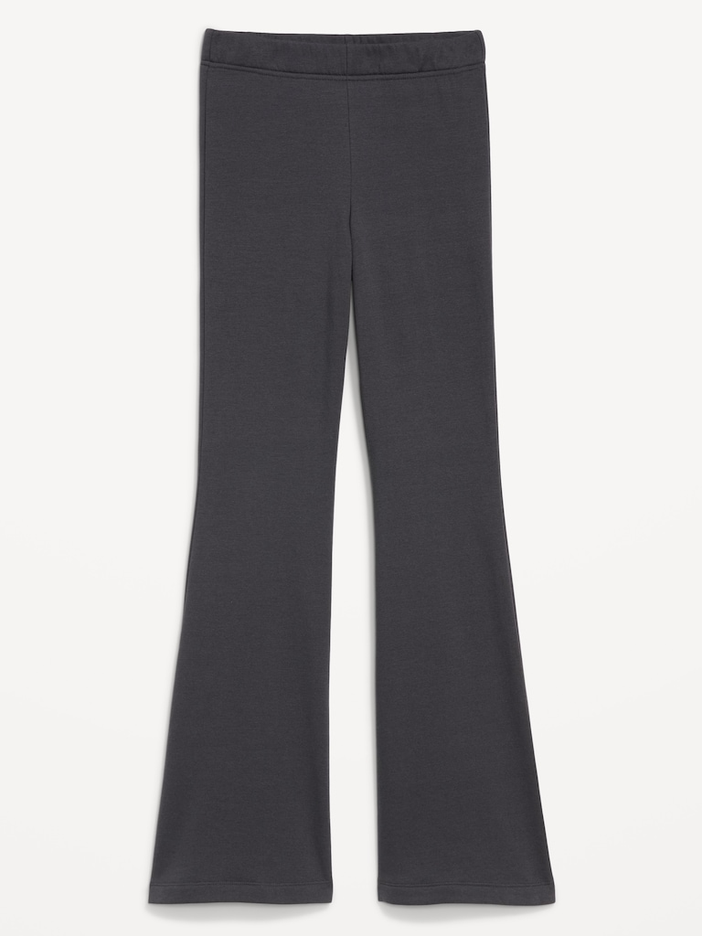 High-Waisted Fleece-Lined Flared Leggings