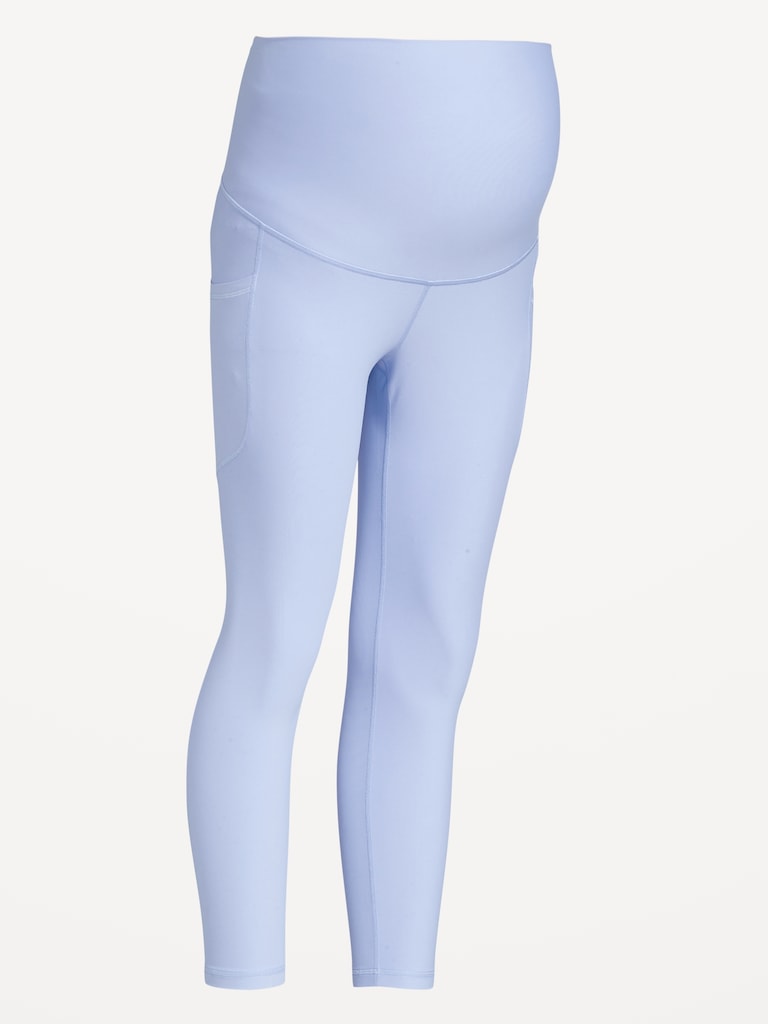 Maternity Full-Panel PowerSoft 7/8 Leggings