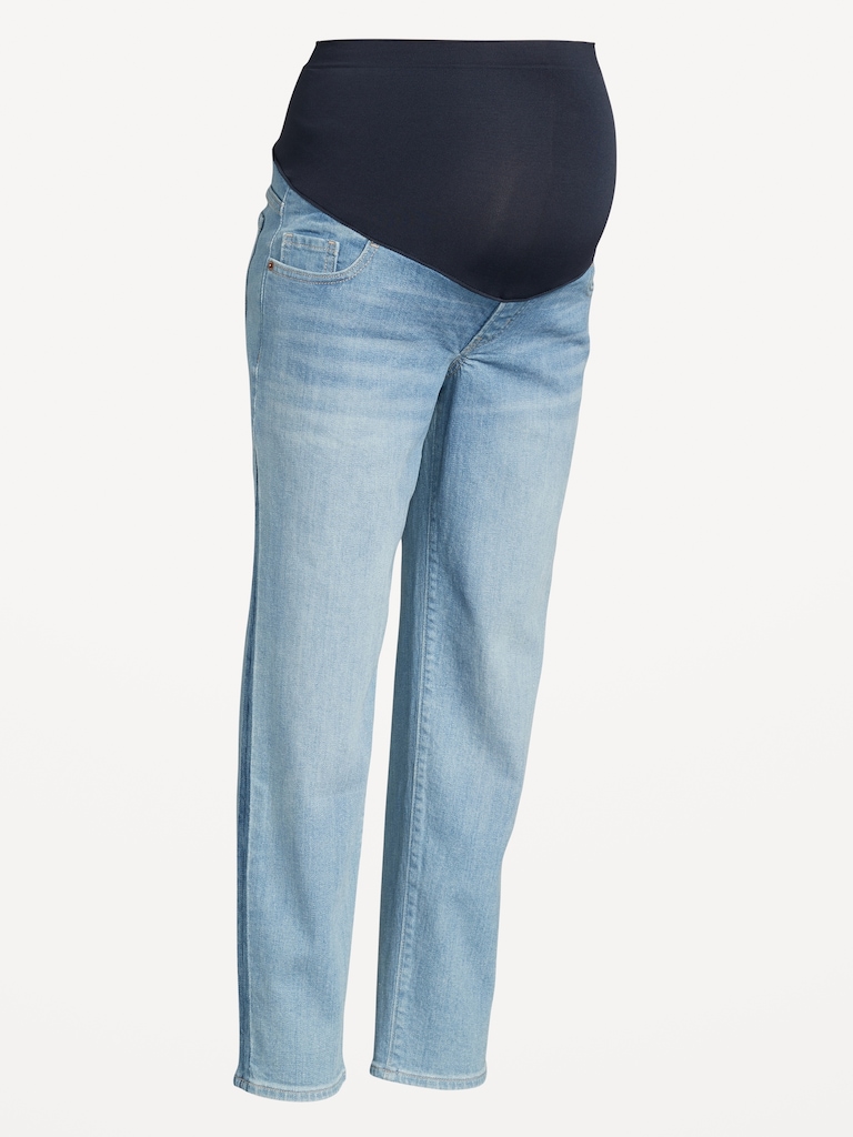 Maternity Full-Panel OG Straight Jeans