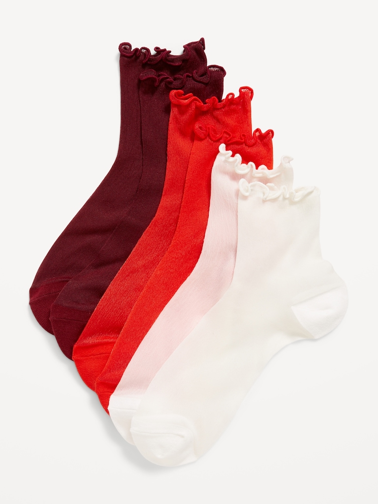 Sheer Crew Sock 3-Pack for Women