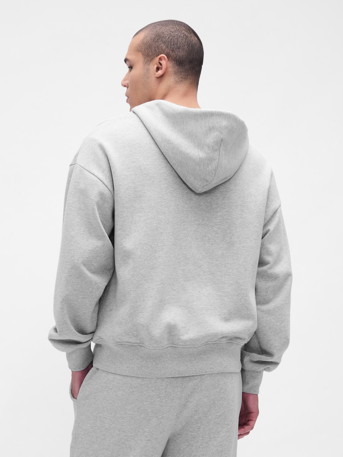 Heavyweight Oversized Zip Hoodie