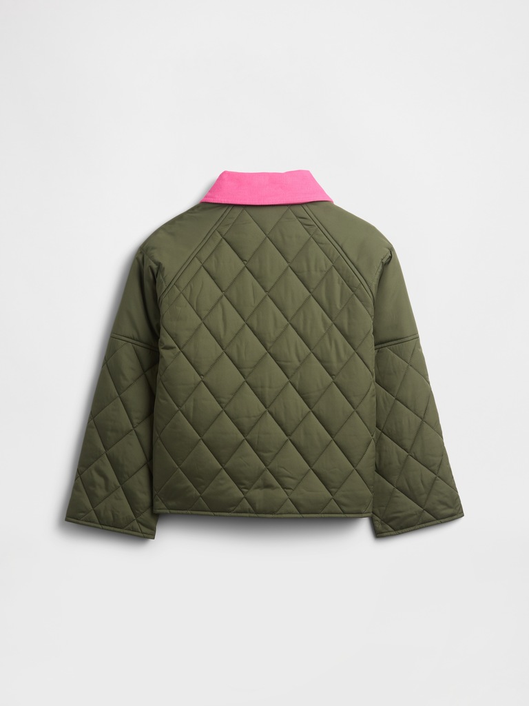 Kids Quilted Barn Jacket